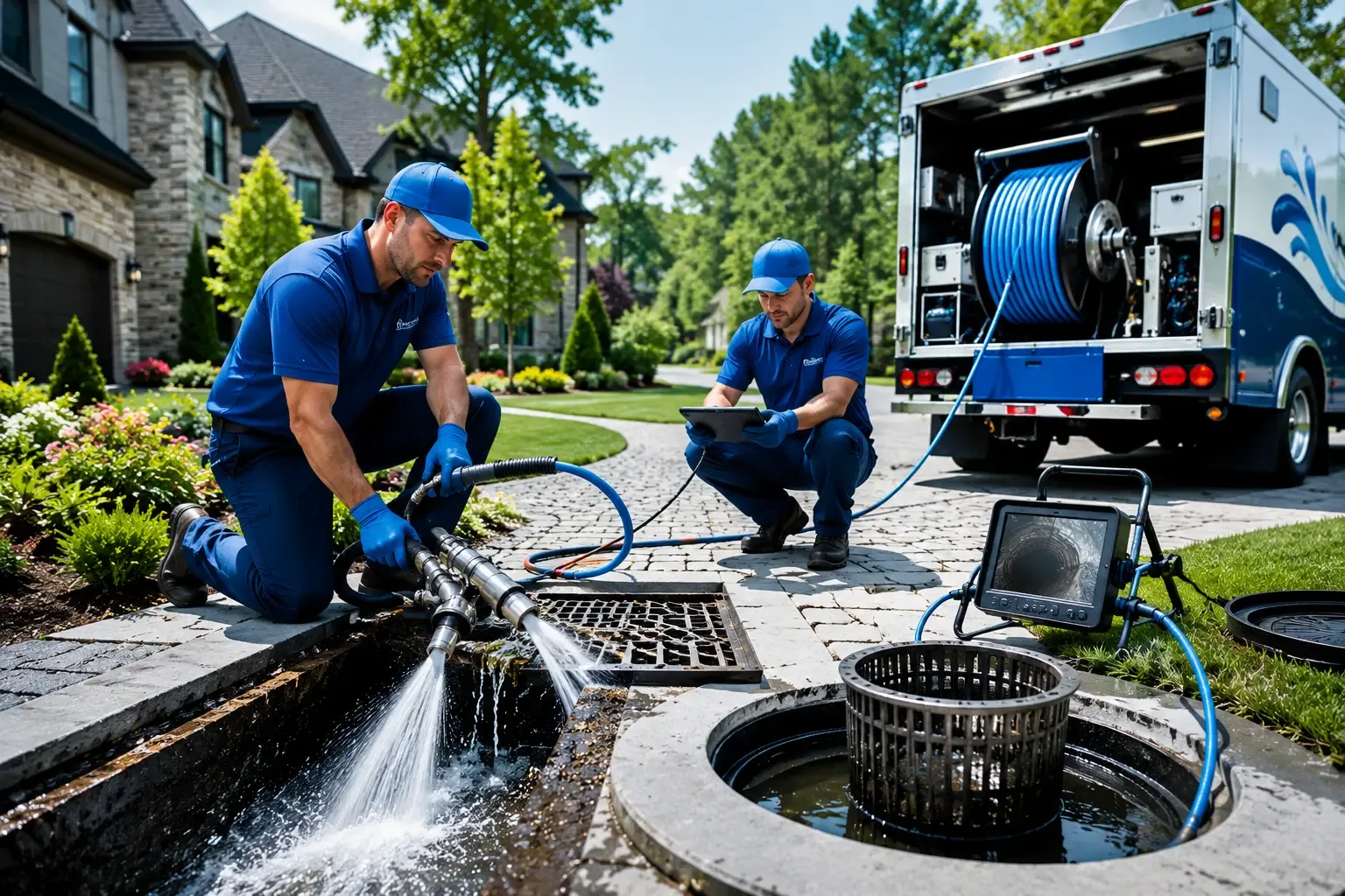 Local outdoor drain cleaning professionals in Westfield, VT